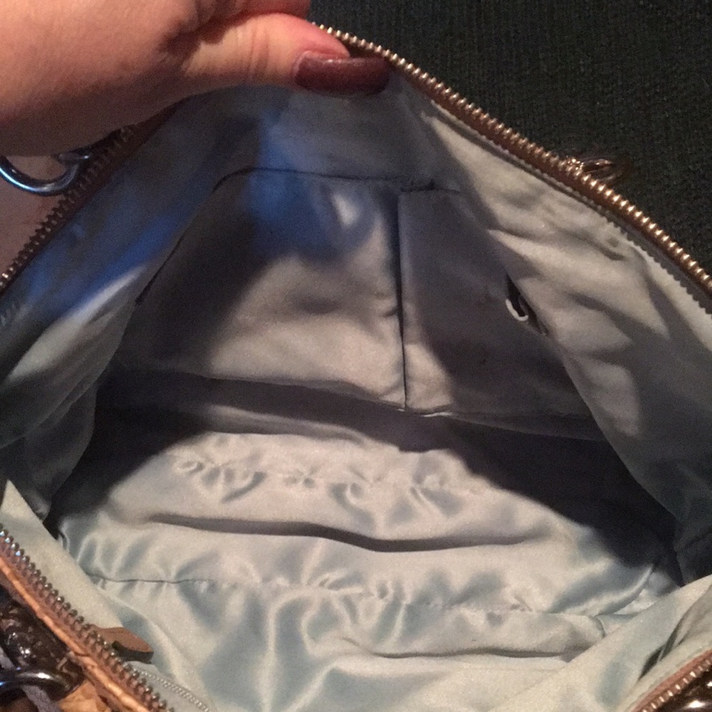 Coach Tan Leather Satchel - Picture 7 of 9